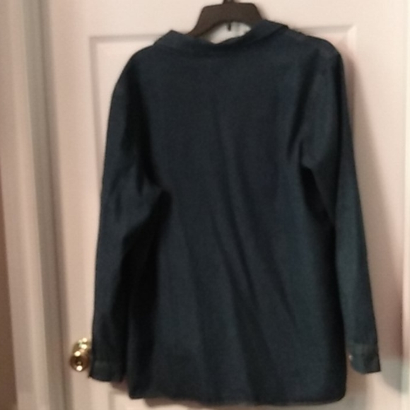 Long Sleeve and tee denim Set - Picture 6 of 10